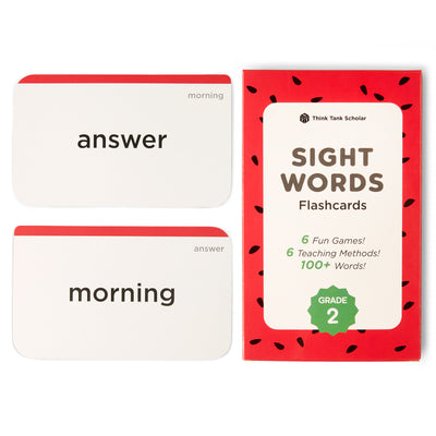 Second Grade Sight Word Flash Cards